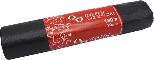 Мешки мусорные 180 л. (10 шт.)