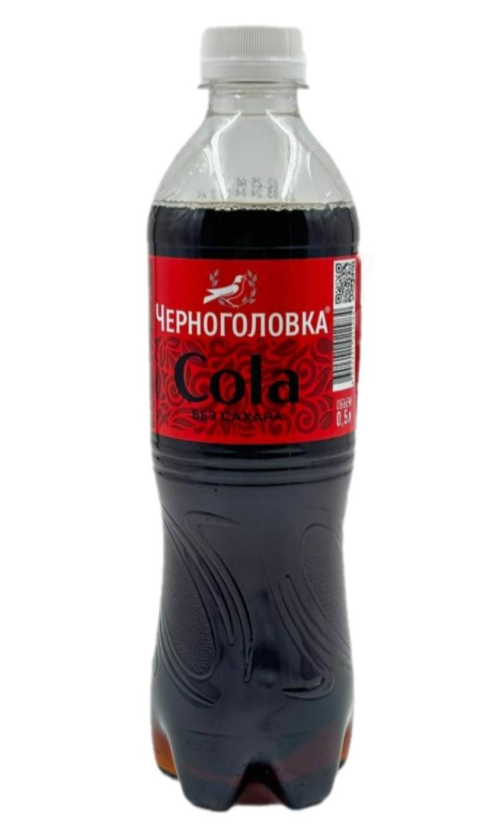 Напиток "Черноголовка" кола без сахара ПЭТ 0,5л