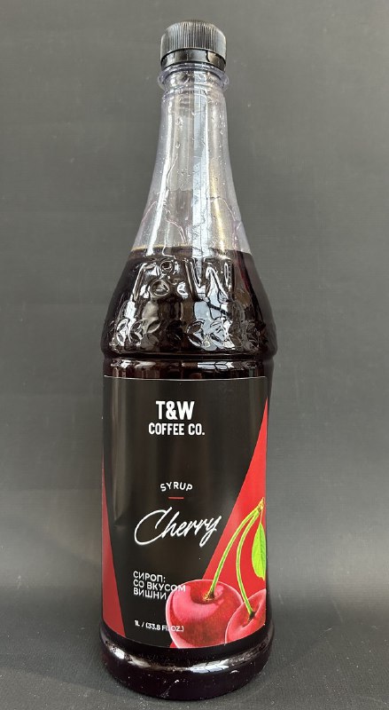 Сироп T&W "Вишня" 1л. ПЭТ