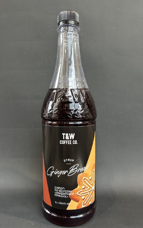 Сироп T&W "Имбирный пряник" 1л. ПЭТ