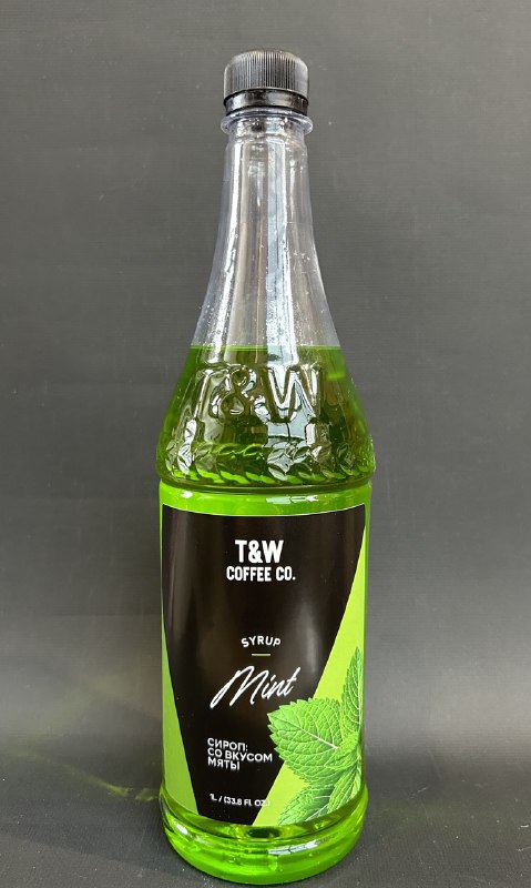 Сироп T&W "Мята" 1л. ПЭТ