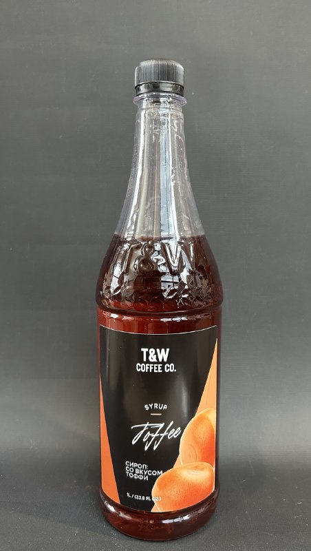 Сироп T&W "Тоффи" 1л. ПЭТ