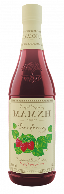 Сироп МАМИН РЕЦЕПТ "Малина" 1 л.