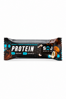 Протеиновый батончик "Protein SOJ" со вкусом кокоса 50г