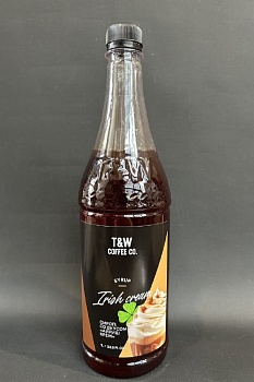 Сироп T&W "Айриш крим" 1л. ПЭТ