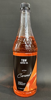Сироп T&W "Карамель" 1л. ПЭТ
