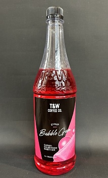 Сироп T&W "Бабл гам" 1л. ПЭТ